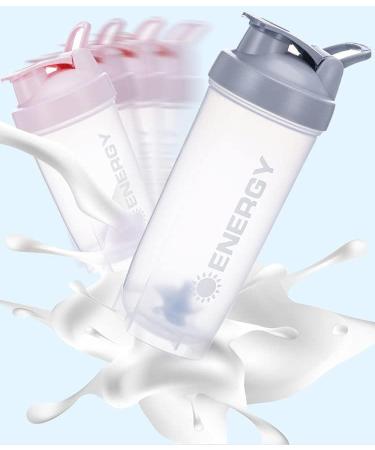 DDSHUN 500ml Protein Shaker Bottle with Mixer Ball - Lick-Safe Milkshake Cup for Sports & Supplements (Purple) - International Shipping Available - Buy Online on GoSupps.com