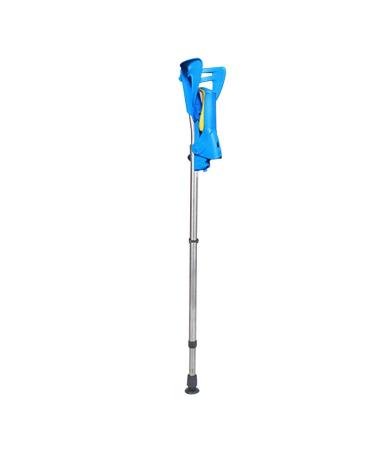 Canes Forearm Crutches 1 Pair of Ergonomic - Adult 5' - 6'6'' Adjustable Foldable Ergonomic Shock Absorber Non-Slip A (B) Selfless dedication