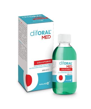 Nalkein Diforal Med Collutorio with Clorexidine 0.12% 200ml