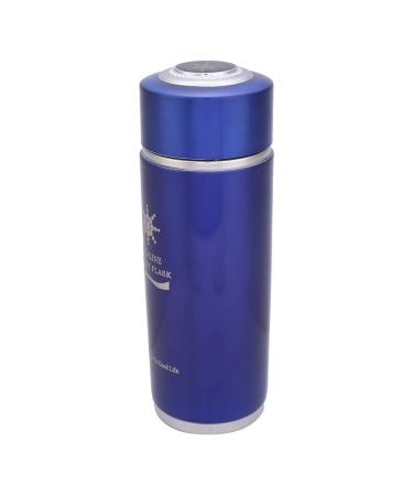 Bouteille D'eau Alcaline en Acier Inoxydable Flacon de Tasse D' quilibre nerg tique pour la sant (Bleu)