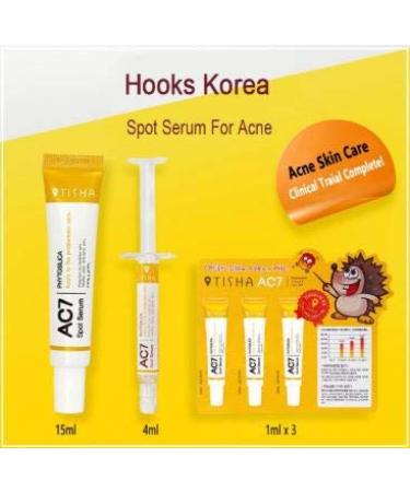 #MG TISHA AC7 Spot Serum 15ml -SPOT SERUM for Acne and Pimple Skin - Buy Online on GoSupps.com