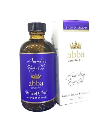 ABBA Oil Balm of Gilead 4oz ANOINTING Oil in Gift Box - ABBA Jerusalem