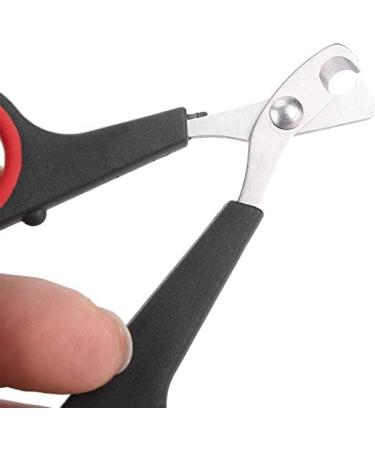 Juliyeh Pet Nail Clipper Professional Claw Trimmer Kitten Nail Clipper for Cat Small Breed Dog Rabbit and Small Animal(Stainless Steel) Black - Buy Online on GoSupps.com