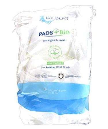 Gilbert Cotton Pads Bio-Cotton 180 pieces - Buy Online on GoSupps.com