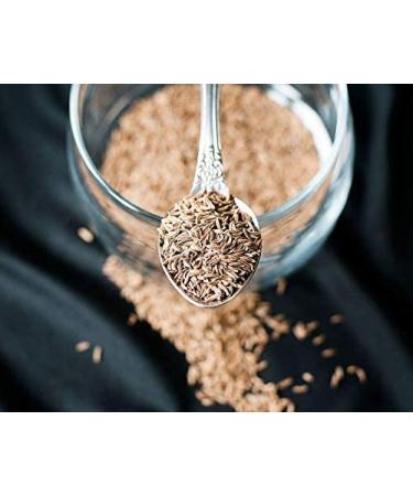 Non-GMO Caraway Seeds 4 oz | Whole Raw Dried Seeds for Rye Bread & Seasoning | Kosher & Vegan | Bulk Savory Spice with Dietary Fiber & Minerals - Buy Online on GoSupps.com