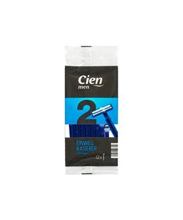 CIEN Men 2-blade disposable razor 12 pieces