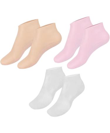 Healeved 9 Pairs Moisturizing Socks Moisture Socks Foot Moisturizer for Dry Cracked Feet Aloe Socks for Women Moisturizing Spa Socks Lotion Socks Gel Socks Non Socks Heel Sebs Foot Socks - Buy Online on GoSupps.com