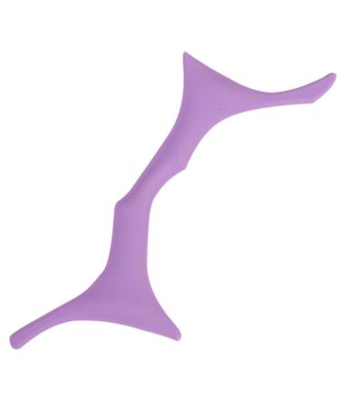 Didiseaon Didiseaon Eyebrow Stencils Forehead Shapers Eyeliner Pencils Eyeliner Stencils for the Eyes Eyeliner Pencil Kit for Dyeing Eyebrows Eyebrow Shaper Purple Silica Gel