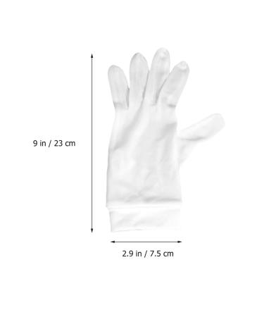 FRCOLOR 1 Pair Laboratory Gloves Housekeeping Gloves Hand Care Gloves Household Gloves Anti Gloves Work Gloves for Women Womens Gloves Gloves Miss White Powder Cotton Gloves - Buy Online on GoSupps.com