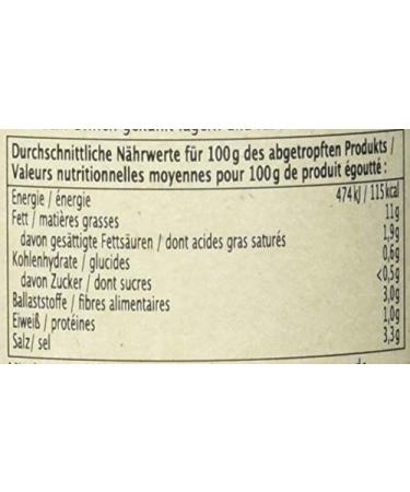 Buy Rapunzel Organic Amphissa Green Olives in Brine (315g) - Pitted Ideal for Cooking & Snacking - International Shipping Available - Buy Online on GoSupps.com