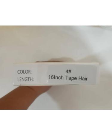 Yilite Tape Extensions Real Hair | 40cm Medium Brown 20 Pieces | Invisible Silky Straight Skin Weft - Buy Online on GoSupps.com