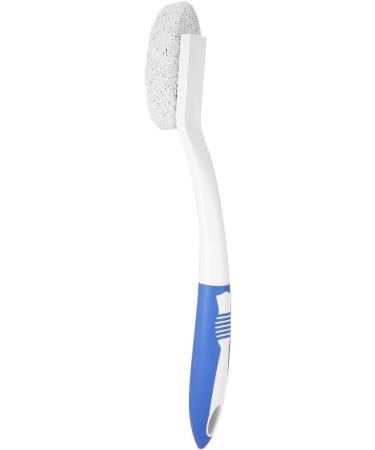 Toe and Foot Towel Brush with Pumice Stone Reusable Drying for Cleaning Between Toes Soft Skin Exfoliation Long Handle for Seniors Adults Kids - Buy Online on GoSupps.com
