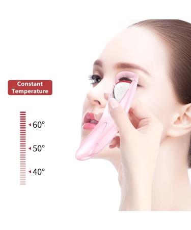 Electric Heated Eyelash Curler - Quick Heating Long-Lasting Curl & Eye Lash Perm Tool - Green Cosmetic Makeup Tool for Perfect Lashes - Buy Online on GoSupps.com