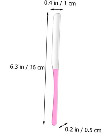 POPETPOP Cosmetic Mixing Spatula Makeup Stirring Tool Double Sided Design For Foundation Blush Eyeshadow 1600X100X050CM Pink - Buy Online on GoSupps.com