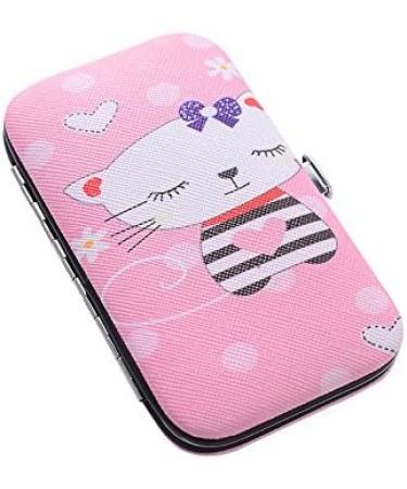 Childs Manicure Set longmiao Nail Clippers Set Stainless Steel Personal Manicure & Pedicure Grooming Kit 7 in 1 (Cat) - Buy Online on GoSupps.com
