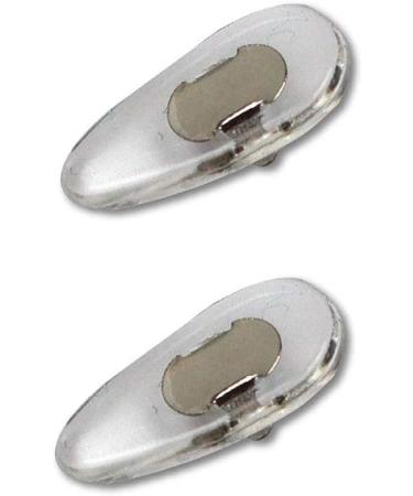 Sports World Vision High -quality nose pads made of soft silicone compatible with Ray Ban Aviator |Replacement for certain RB aviator |Deposits |1 pair of silver - Buy Online on GoSupps.com