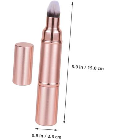 BELLIFFY Double-ended Makeup Brush Buffing Brush Cosmetics Powder Applicator Makeup Powder Brush Blush Brushes Powder Blush Brush Retractable Makeup Cosmetic Powder Brush Artificial Fiber - Buy Online on GoSupps.com
