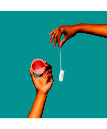 Nixit Menstrual Cup| Disc-Style Menstrual Cup 12 Hour Protection Tampon Pad and Cup Alternative Soft and Flexible - Buy Online on GoSupps.com