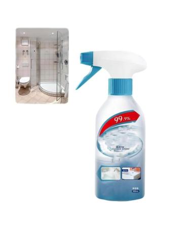 Bath Cleaner Spray Stubborn Stains Cleaner Multipurpose Cleaning Spray for Bathroom Bathroom Descaler Cleaner Multipurpose Foaming Cleaner for Bathroom Toilets and Porcelain Surface