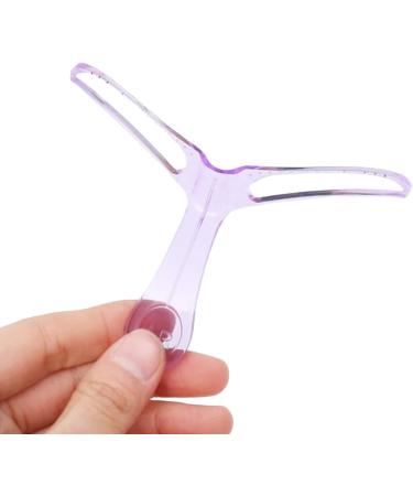 Eyebrow Stencil for Beginners Reusable 3 Minute Makeup (Purple) - Buy Online on GoSupps.com