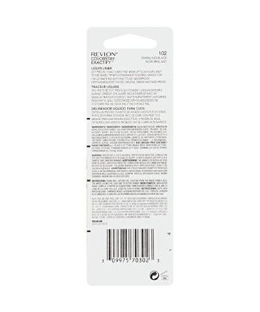 Revlon ColorStay Exactify Liquid Liner in Sparkling Black | Long-Lasting Formula - Buy Online on GoSupps.com