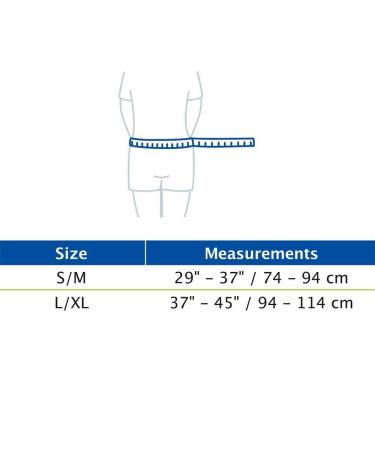 Daily Back Support Brace - Adjustable High Density Foam for Acute & Chronic Pain | S/M Size - Grey Color - Buy Online on GoSupps.com