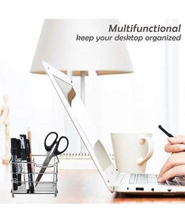 Stainless Steel Toothbrush Holder | Multifunctional Space-Saving Vertical Organizer with Non-Slip Feet - Buy Online on GoSupps.com
