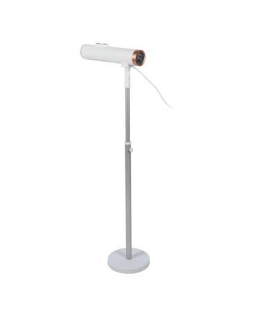 1600W Stand Up Hair Dryer Height Adjustable Frizz Control Hair Care Dual Blower US Plug Gold