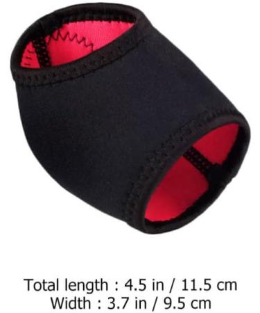 FOMIYES Cleats Football - Neoprene Heel Guard Protectors for Plantar & Cracked Heels (2 Pairs) | Free International Shipping - Buy Online on GoSupps.com