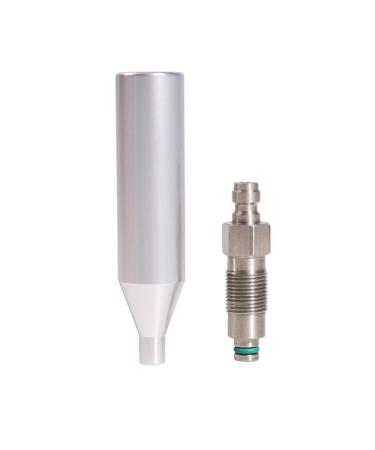 Gurlleu CO2/HPA Conversion kit 12g Cartridge Converters HPA Kit, S-TW and RG Threaded, 8mm Quick Disconnect For RG