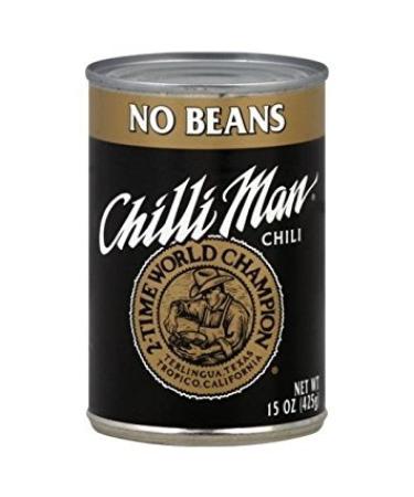 Chilli Man No Beans Chili, 15 Ounce (Pack of 12)