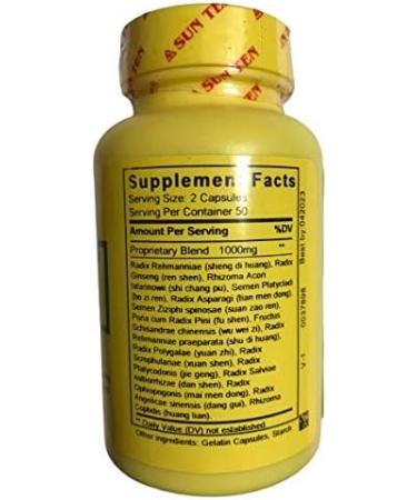 Sun Ten Ginseng & Zizyphus Formula Capsules - Tian Wang Bu Xin Dan - Buy Online on GoSupps.com