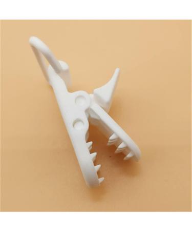 10pcs Reusable Plastic Pins for Baby Dummy Pacifier Clips | Toy Craft Supplies - White - Buy Online on GoSupps.com