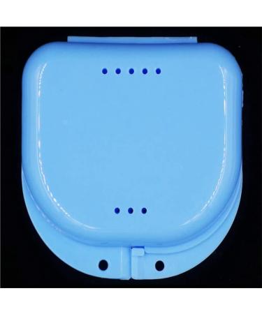 Dnom Dose Braces - 2 Piece Set for Loose Prosthetics | Modern Dry & Breathable | Easy to Wear (White & Blue) - Buy Online on GoSupps.com