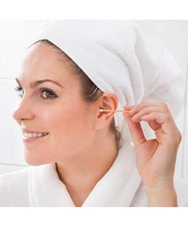 Bamboo Cotton Swabs - 100 Premium Eco-Friendly Cotton Swabs | Plastic-Free Alternative - Buy Online on GoSupps.com