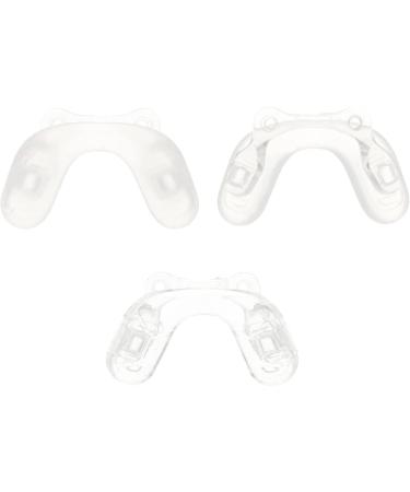 Epasha glasses glasses 3 pieces glasses pads glasses bridge strap holder saddle bridge screwable glasses nose piece non-slip replacement nose pads made of silicone