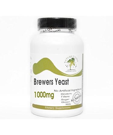 Brewers Yeast 1000mg 200 Capsules - No Additives Naturetition Supplements