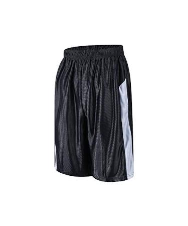 Abovewater Mens Basketball Shorts with Deep Pockets Running Shorts & Gym Training Shorts with Drawstring Dark Grey#2 XX-Large