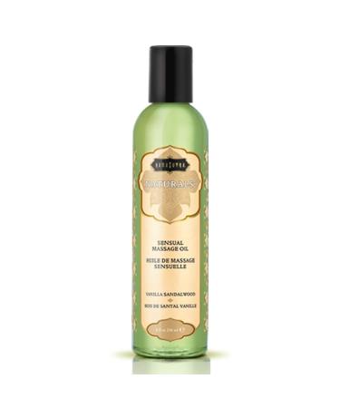 KAMASUTRA COSMETICS Naturals Massage Oil 260 g Vanillia Vanilla Sandalwood 236 milliliters