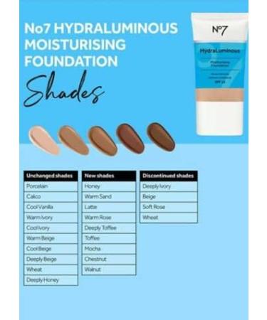 no7 no7 Hydraluminous vochtfoundation cool beige - Buy Online on GoSupps.com