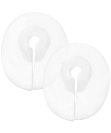 Healifty Toe Cushion Toe Splint Sandal Toe Protectors Toe Straightener Thong Sandal Pads Unisex foefoot Shoe Pads for high Heels Forefoot Protective pad Invisible 3D Buffer Ball