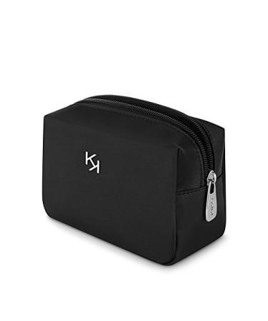 KIKO Milano Medium Beauty Case | Stylish Black Cosmetic Pouch for Travel & Storage - Buy Online on GoSupps.com