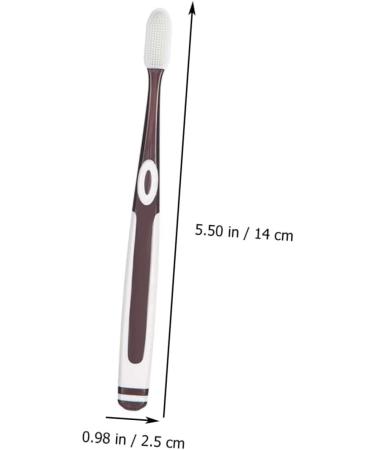 Doitool Nano Toothbrush Set - 8 Soft Bristle Travel Toothbrushes for Sensitive Teeth | Perfect Camping & Travel Accessories | TPU Case Included - Buy Online on GoSupps.com