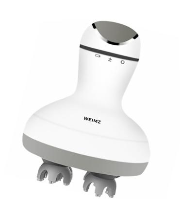 Partykindom head massage device portable massage lounger wearable massage devices claw massage massage device for the head multifunction tools massage pebbles white