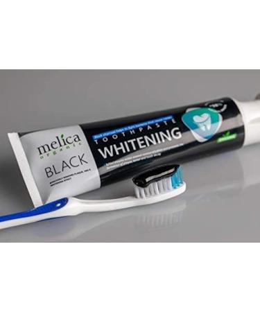 Melica ORGANIC Black Carbon Toothpaste - Buy Online on GoSupps.com