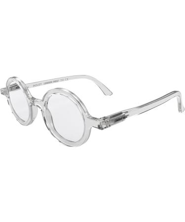LONDON MOLE Round Reading Glasses 2.5x | Stylish Moley Eyewear for Men, Women, Unisex - Buy Online on GoSupps.com