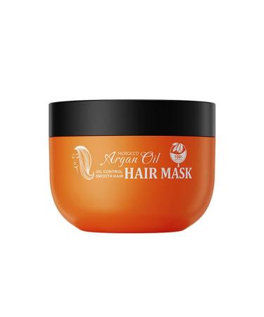 Argan Oil hair mask gentle and nourishing repairs hair cores improves dryness fluffiness split and damaged hair.(8.82oz)250g