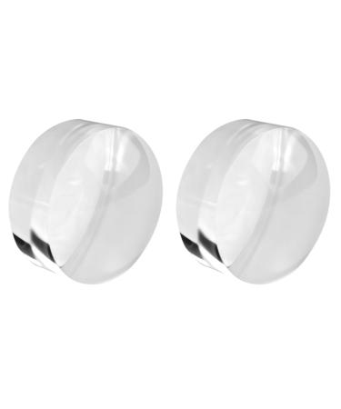 Pteanecay 2X 2 Inch Magnifying Dome - Portable Paperweight 8X Magnifier Clear Reading Aid Magnifying Glass Dome for Reading Books