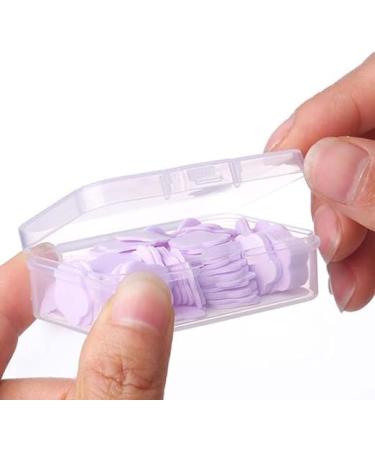 100 Pcs Purple Mini Portable Travel Soap Paper Sheets Flower Shape Disposable Paper Soap Flakes Hand Wash Cleaning Washing Hand Toiletry Paper Soap Sheets Foot and Hand Care Hand Wash - Buy Online on GoSupps.com