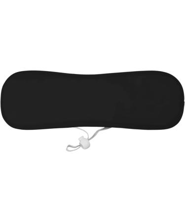 Castor Oil Pack Wrap Waist and Thyroid Neck Reusable Adjustable Soft for Liver Detox Aid Sleep Constipation Brown Buttons Buttons Brown - Buy Online on GoSupps.com